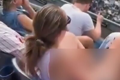 VIDEO: Wild Footage Shows Phillies Fan Getting His Girlfriend Visibly Excited While Sticking His Hand Down Her Pants In Front Of Everyone At Yankees Game