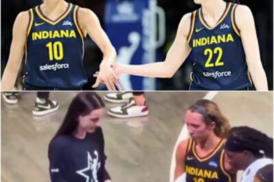 Caitlin Clark Was Caught On Camera Handing Fever Teammate Lexie Hull An Odd Item During Timeout vs. Aces