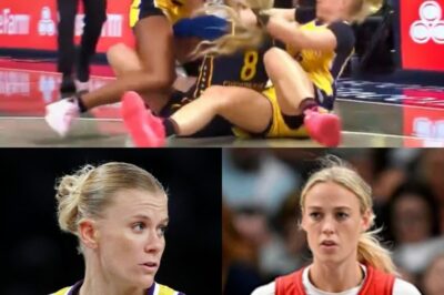 VIDEO: Julie Vanloo Choked Sophie Cunningham During Nasty Scramble For Loose Ball During Sparks-Fever Game