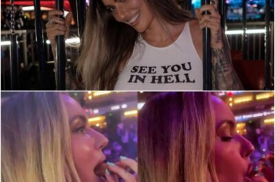 VIDEO: Jaw-Dropping Woman Who Was Caught Performing Rᴀunchy Act On Hot Dog While Sitting Ringside At Jake Paul Fight Also Did Some Nasty Things With A Chicken Finger
