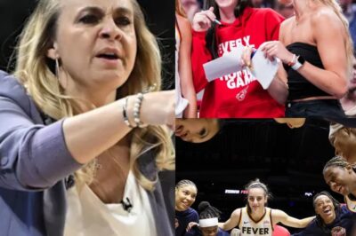 BREAKING: Becky Hammon Left Speechless After Fever Embarrass Aces And Her Final Quote Sounds Like Total Defeat  Cameras caught Becky staring at the scoreboard, jaw clenched, before walking into the postgame presser without saying a word. But when she finally spoke, her voice cracked — and her final 6 words have already been clipped, memed, and debated across WNBA Twitter. One beat reporter said it didn’t even sound like her…