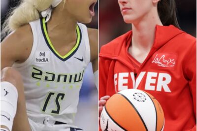PHOTO: DiJonai Carrington Goes Down Clutching Her Face After Cheap Shot Backfires And Caitlin Clark’s Cold Reaction Goes Viral