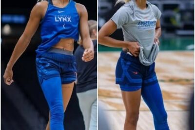 Dijonai Carrington Showed Up To Her First Game With The Minnestoa Lynx Wearing Revealing Outfit That Made Her Private Piercings Very Visible