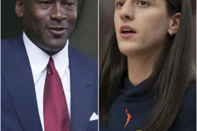 Michael Jordan Slides $52 MILLION Nike Contract To Caitlin Clark In Front Of Cameras And Her Reaction Left The Room GASPlNG