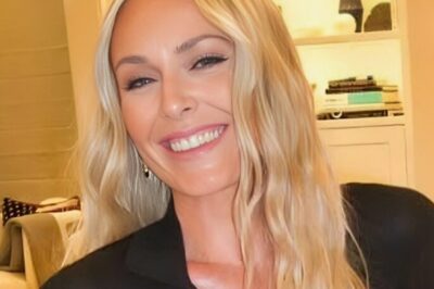 PHOTOS: Lindsey Vonn Risked It All In Her Short Leather Skirt & See-Through 𝐁𝐫𝐚