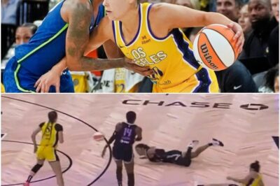 VIDEO: Things Got Heated After Kelsey Plum Committed A Dangerous Foul During Ugly Loss To Valkyries