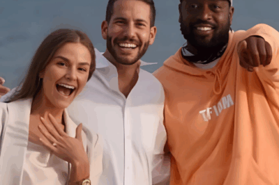 Dwyane Wade Crashed A Couple’s Beach Engagement Photos & The Internet Is Eating It Up