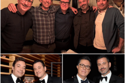 Late Night TV About To Explode As Fallon Kimmel Oliver And Meyers Break All The Rules To Defend Colbert