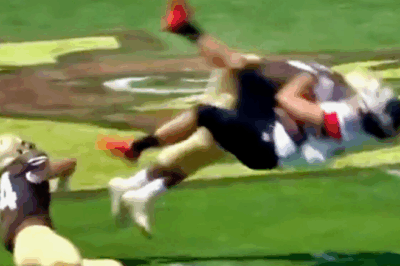 Internet Explodes Over Shocking Viral Video: Punter Gets Absolutely Cl0bbered in College Football Season Opener