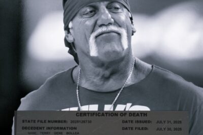 PHOTO: Hulk Hogan’s Heartbreaking D3ath Certificate Leaks Online — But the Sh0cking Truth Has Fans in Total Disbelief