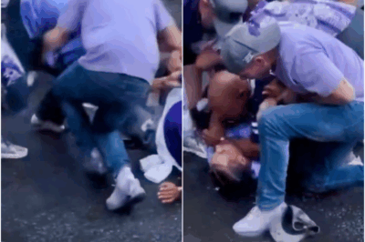Chaos In Ireland As Kansas State QB Avery Johnson’s Father And Brother Get Into A Massive Fight Outside The Stadium After Shocking Week 0 Loss [VIDEO]
