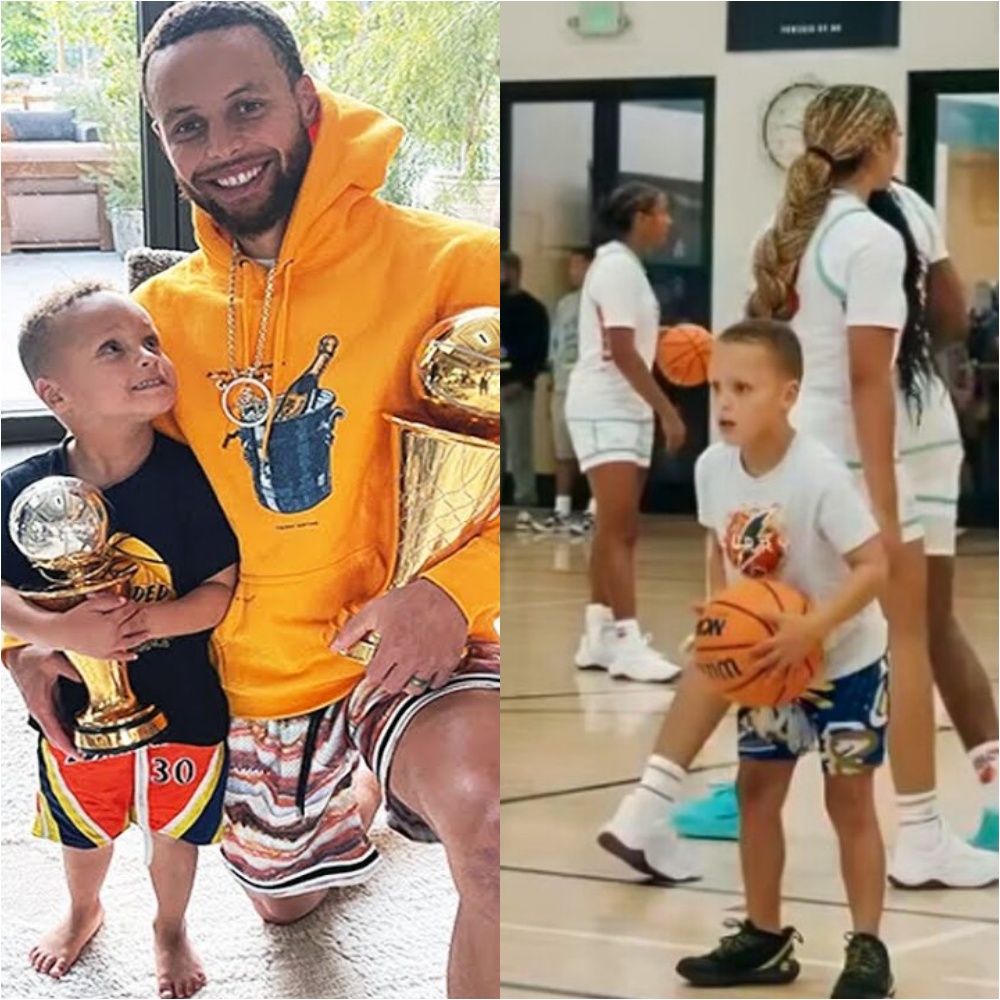 VIDEO Stephen Curry’s Son Canon Shocks Everyone By Stealing The Show