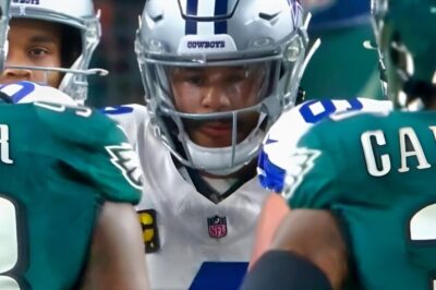 Shocking New Footage Exposes Dak Prescott For Spitting Towards Jalen Carter First, Before The Eagles Superstar Returned Fire & Got Ejected [VIDEO]