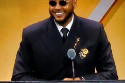 Carmelo Anthony Drops Heartwarming Message After Entering Basketball Hall Of Fame [VIDEO]