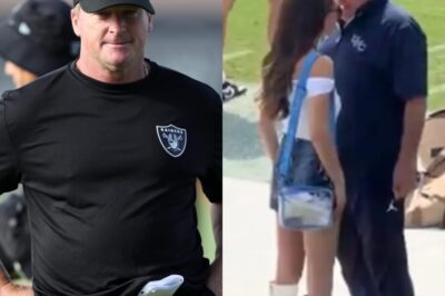 Jon Gruden Unleashes Savage Rant on Bill Belichick’s GF Jordon Hudson’s After Her Wild Sideline Antics Explode into Controversy [VIDEO]