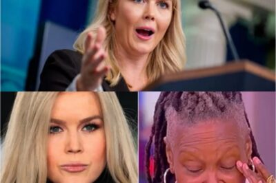 Mic drop moment—Karoline Leavitt hilariously roasts Whoopi Goldberg and The View in live TV showdown. With sharp wit and unshaken poise, Karoline Leavitt delivered a savage takedown of Whoopi Goldberg and The View, lighting up the screen and leaving the hosts visibly stunned. The clash wasn’t just funny—it was fierce, fast, and unforgettable. Here’s why this viral moment has everyone talking.