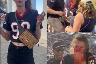BREAKING: Bloodied Female Texans Fan Speaks Out Exposing SoFi Security After Being Assaulted By Multiple Rams Fans [VIDEO]
