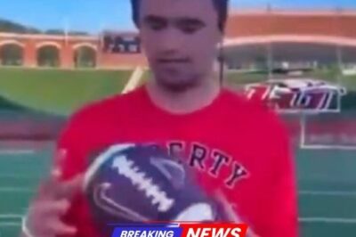Resurfaced Footage Shows Charlie Kirk Casually Tossing 50-Yard Bombs With The Flick Of His Wrist On The Football Field [VIDEO]