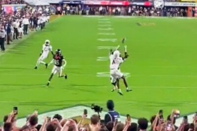 Exclusive Camera Angle Reveals Virginia Player’s Quick Thinking That Saved FSU WR Squirrel White’s Life During Wild Field Storm [VIDEO]