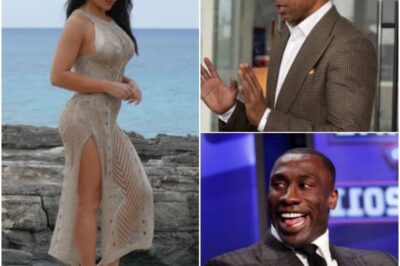 “THIS PHOTO BROKE THE INTERNET!”  Molly Qerim Gets Wildly Hands-On With Stephen A. Smith & Shannon Sharpe—Fans Go Crazy Over ‘First Take’ MVP’s Viral Chemistry