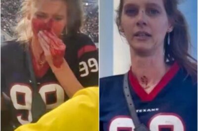 Bloodied Female Texans Fan Speaks Out, Exposes SoFi Security For Disgusting Behavior After She Was Assaulted By Multiple Rams Fans [VIDEO]