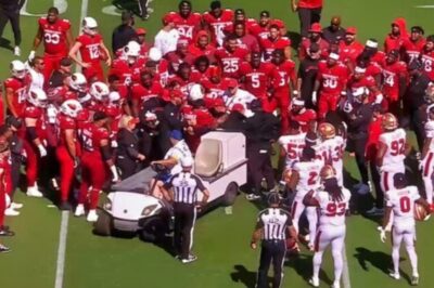 Cardinals RB James Conner Carted Off With Brutal Injury vs. 49ers, Both Teams Come To Pray As It Did Not Look Good [VIDEO]