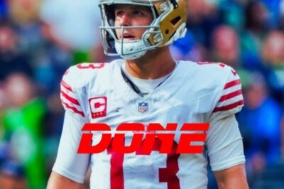 BREAKING: San Francisco 49ers QB Brock Purdy Is Officially Done