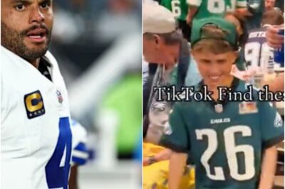 “YOU CAN’T TEACH THIS!” Young Eagles Fan Goes Viral After Cursing Out Cowboys Rival With Vulgar Dak Prescott Insult That You Wouldn’t Want Your Kids Repeating [VIDEO]