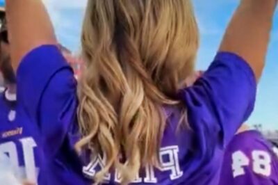 VIDEOS: Jaw-Dropping Female Vikings Fan Stole Everyone’s Attention In The Stands By Showing Off Her Backside In Her Eye-Popping Outfit