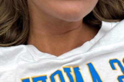 Los Angeles Chargers’ Biggest Fan Is At It Again, This Time With Her Revealing Crop Top & Blue Panties For Gameday [PHOTO]