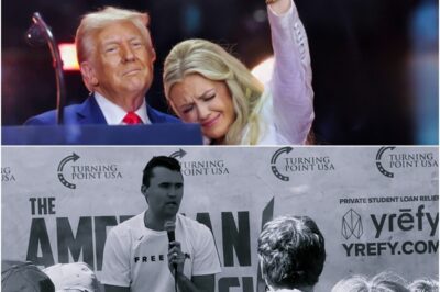 “You Could Hear People Crying” — The Hidden 3-Word Message Behind Erika Kirk’s Tearful Gesture To Slain Husband Charlie Kirk Stuns Thousands At His Memorial