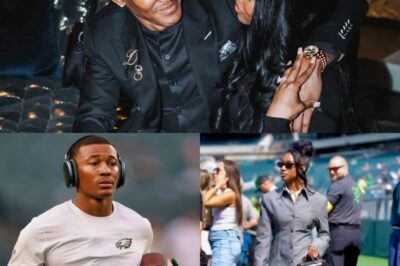 BREAKING: DeVonta Smith Issues Threat To Eagles Security Guard Who Was Caught On Camera Checking Out His Girl [VIDEO]