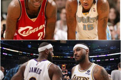 BREAKING: Carmelo Anthony Reportedly Tells LeBron James Enough Is Enough And Fans Are Losing It Over Retirement Bombshell