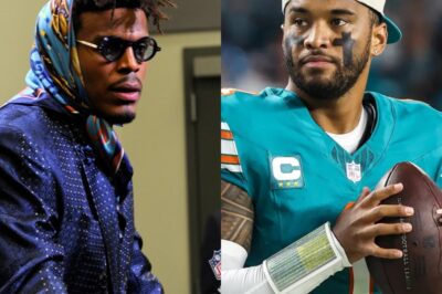 Cam Newton Just Ended Tua Tagovailoa’s Career With Ruthless Comeback To Miami QB’s “Clicker-Holding” Jab [VIDEO]