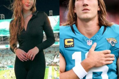 Trevor Lawrence’s Wife, Marissa, Was Climbing Tables & Going Wild In Her Leopard-Print Pants During Husband’s Game-Winning TD vs. Chiefs [VIDEO]