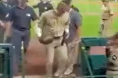 San Diego Padres Players & Coaches Were Trying To Fight Umpires During Wild Scene In The Dugout After Losing Game 3 To Cubs In Controversial Fashion [VIDEO]