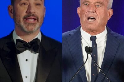 JIMMY KIMMEL SHOCKS STUDIO: During a live interview with RFK Jr., Kimmel unexpectedly leaned in and warned, “You’re going to hurt people.” The tense moment left the audience frozen and sparked a wave of reactions online, proving this wasn’t just comedy — it was a confrontation no one saw coming.
