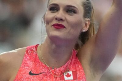 Twerking Canadian Pole Vaulter Alysha Newman Lets Her T0p Completely Open In Risky Photoshoot [PICS]