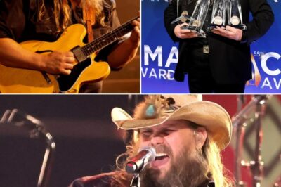 It wasn’t just the performance of the night—it was the kind that makes you forget to breathe. Chris Stapleton walked onto that CMA Awards stage and instantly made everyone else look like they were still in rehearsal.