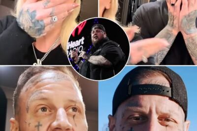 Jelly Roll has finally done it—he shaved off his beard for the first time in ten whole years, and the reaction was pure chaos. When he walked out with a baby-smooth face, his family froze like they’d just seen a ghost. Jelly Roll tried to break the tension by joking that he “looks like a ninja turtle,” but that only made everyone laugh harder. Still, it wasn’t the new look that stole the moment—it was the one thing he said right after. Whatever people expected, it definitely wasn’t that. In seconds, the room went from shock to laughter to total disbelief, turning his simple shave into a family moment nobody will forget… WATCH BELOW 👇👇👇