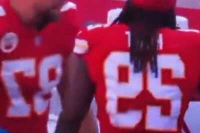Camera Caught Travis Kelce’s Animated Message To Kareem Hunt After Chiefs RB’s 4th-Quarter Fumble vs. Colts [VIDEO]