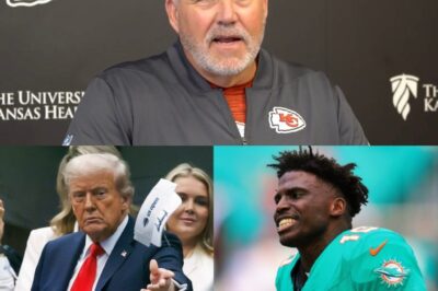 Tyreek Hill Unleashes Vulgar 5-Word Response After Kansas City Chiefs Coach Rips Donald Tr𝚞mp