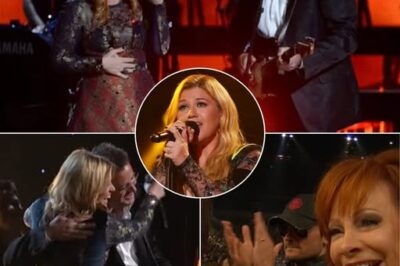Kelly Clarkson and Vince Gill’s performance of “Don’t Rush” at the CMA Awards felt like stepping into a moment frozen in time. The crowd went silent the second Kelly opened her mouth—her voice turned a simple melody into something soft, mysterious, and absolutely magical.  Vince stood beside her with his guitar, not needing anything but pure talent to lift the whole song even higher. And then, right below the stage, Reba McEntire watched with that unmistakable proud smile—like she couldn’t hide how much love she still had for her former daughter-in-law.  When the song ended, Kelly and Vince wrapped each other in a warm hug that felt less like coworkers and more like family. The whole performance felt classic, the kind of moment you never get tired of replaying.  I honestly can’t believe I almost forgot how powerful Kelly’s voice is. Once a fan, always a fan… WATCH BELOW 👇👇👇