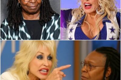 LIVE TV CHAOS LIKE NEVER BEFORE! The audience gasped. Cameras froze. And then — Dolly Parton did the unthinkable. Moments after Whoopi Goldberg shouted, “GET HER OFF MY STAGE!”, Dolly had already turned The View into ground zero for live-television drama. With her signature Southern fire, she fired back: “You don’t get to talk about empowerment while your sponsors pay women pennies to make your merch!” The studio went dead silent. Whoopi snapped, “Dolly, this isn’t your concert!” — and Dolly didn’t miss a beat: “No, honey… it’s your scripted soap opera.” Even Joy Behar couldn’t break the tension. Ana Navarro whispered that Dolly was “out of line.” But Dolly — calm, fierce, unstoppable — looked them dead in the eye and said: “Out of line? Honey, I’ve walked that line my whole life — and I’m still standing.” And then came the line that shook the internet: “You can cut my mic — but you can’t cut the truth.” She tipped her hat, dropped the mic, and walked off stage like a queen who’d just made history. Fans are calling it “the most iconic live TV moment ever” — but what really happened after those cameras stopped rolling?