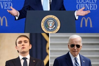 BREAKING: Barron Tr::ump’s Secret Message He Whispered To Joe Bi::den During Viral Moment At Donald Tru::mp’s Inauguration Has Finally Been Revealed [VIDEO]