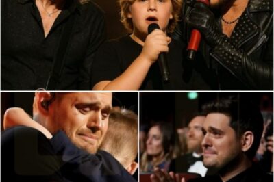 “That was the greatest gift a father could ever receive…” Michael Bublé choked out the words through tears, his voice trembling as thousands sat in stunned silence. What was supposed to be just another glamorous night in Toronto suddenly turned into something sacred.