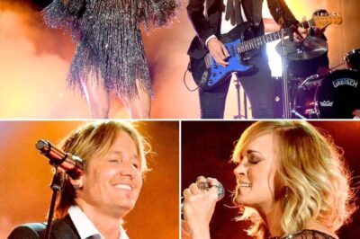 “‘YOU STILL GOT ME?’ — The Moment That STOPPED LAS VEGAS COLD: Carrie Underwood & Keith Urban’s Explosive On-Stage Reunion Turns The Fighter Into a Heart-Punching, Nearly Intimate Confession That Fans Are Calling ‘The Rawest Performance of Their Careers’! No one in the arena was prepared for what happened the second Carrie Underwood turned toward Keith Urban, eyes shining under the lights, and whispered a trembling: “You still got me?” What followed wasn’t just a duet — it was an emotional detonation. Keith stepped forward, barely smiling, voice low enough to shake the room: “Always.” And with that single word, the entire atmosphere changed. Their surprise performance of “The Fighter” didn’t sound like the playful hit fans knew. It cracked open into a gritty, rock-soaked, emotionally charged storm — guitars crying, vocals sharpening, and a tension between them so electric the front row literally gasped. For a moment, it felt less like a song and more like two people saying everything they’d never said out loud. Las Vegas lit up around them, but the real fireworks were the unspoken words flickering between Carrie and Keith — a once-in-a-lifetime moment fans are replaying on loop, asking the same question: “Did we just witness something real?