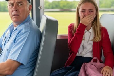 Bus Driver Notices Girl Crying Every Morning—What He Finds Under Her Seat After Drop-Off Leaves Him Frozen in Shock