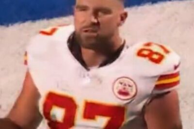Internet Lip Readers Have Uncovered Travis Kelce’s Ruthless 3-Word Message For Heckling Bills Fans [VIDEO]