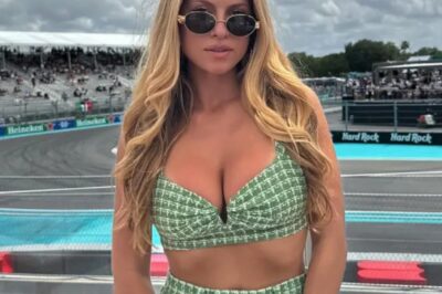 SI Swimsuit Bombshell Xandra Pohl’s Sizzling Tongue-Out Pose in Jaw-Dropping Ohio State Outfit Takes Over the Internet [PHOTOS]